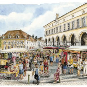 Thursday Market, La Tour-du-Pin.